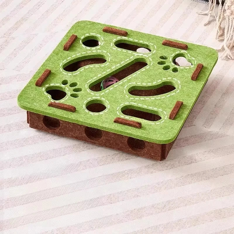 Cat Puzzle Toy Box