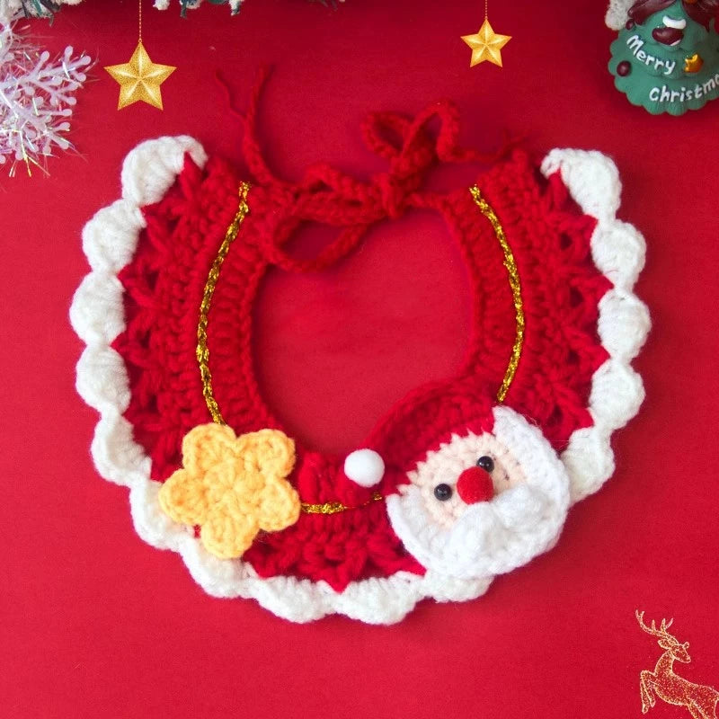 Christmas Scarf Collar for Pets