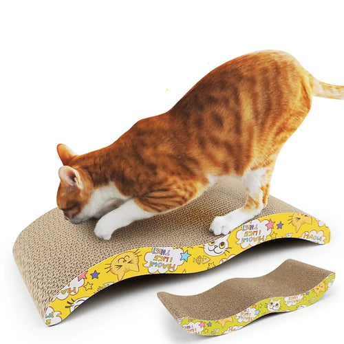 Corrugated Cat Scratching Board and Bed
