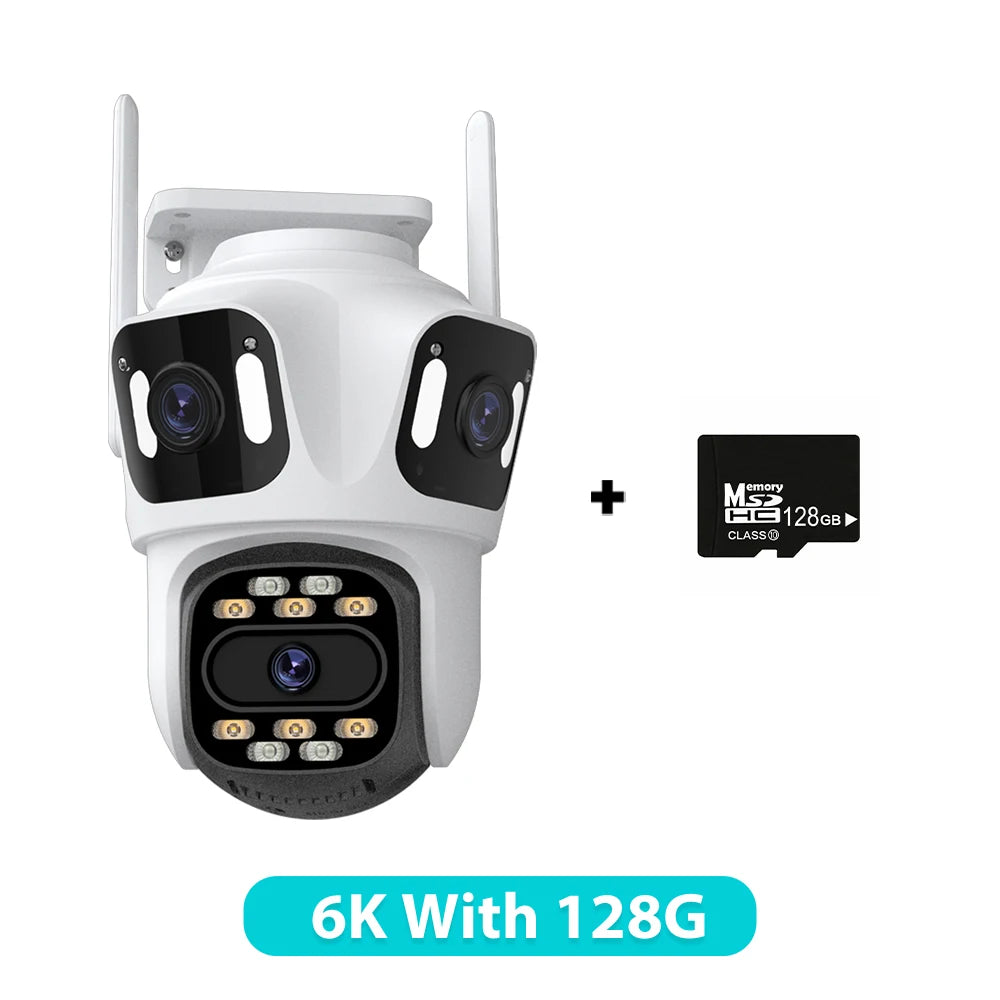 6K HD Outdoor WiFi Security Camera