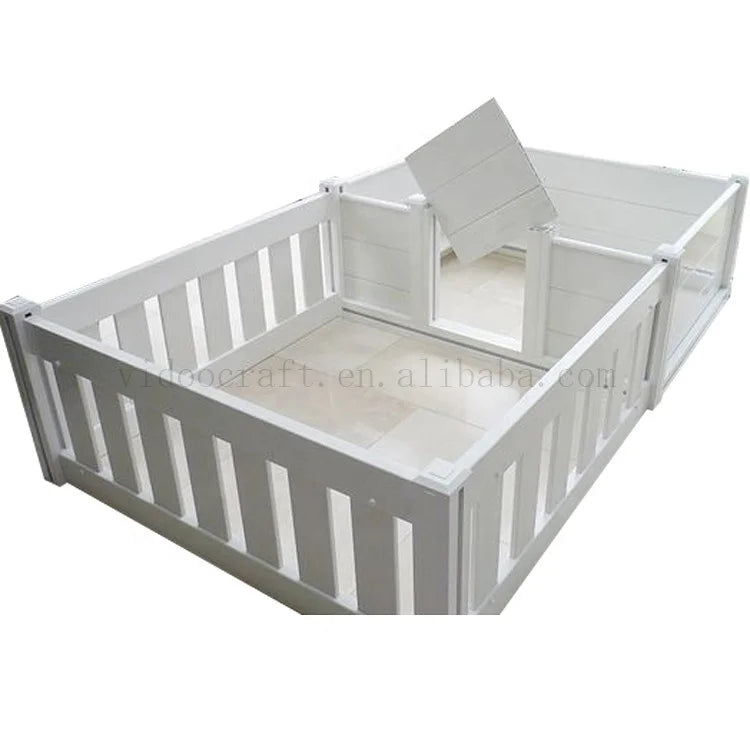 Durable Whelping Box & Wood Puppy Playpen