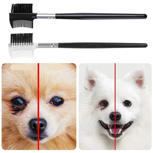 Double-Sided Tear Stain Remover Pet Eye Comb
