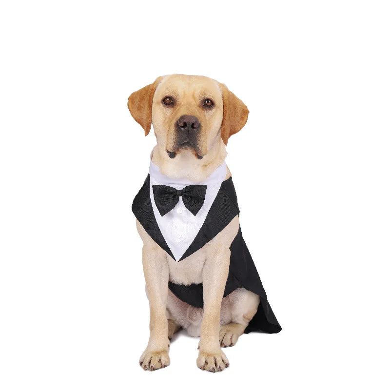 Pet Formal Wear Tuxedo Shirt