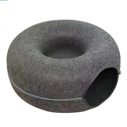 Cosy Donut Cat Bed