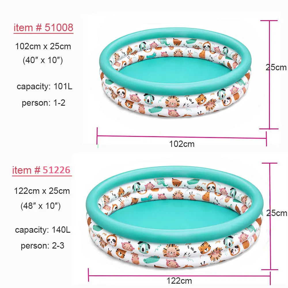 Round Pet Inflatable Pool