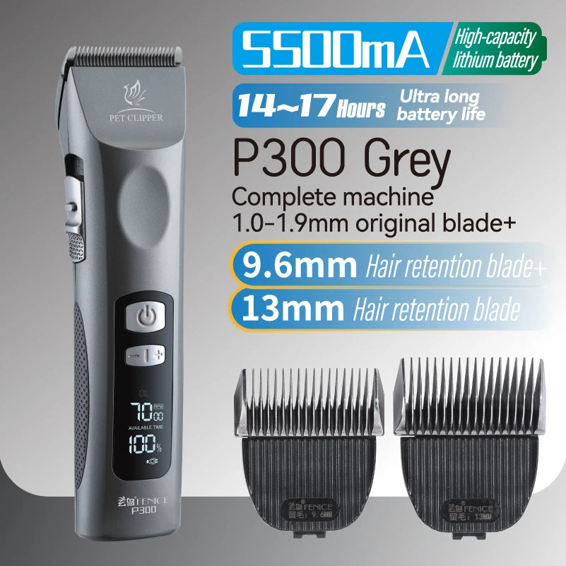 Cordless Pet Grooming Clipper