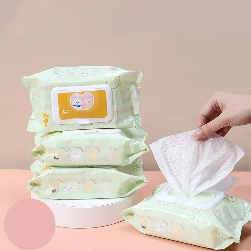 Deodorising Antibacterial Pet Wet Wipes