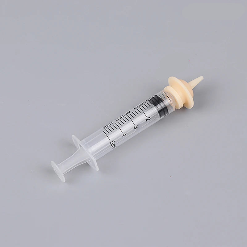 Pet Feeding Tool with Silicone Nipple Feeder