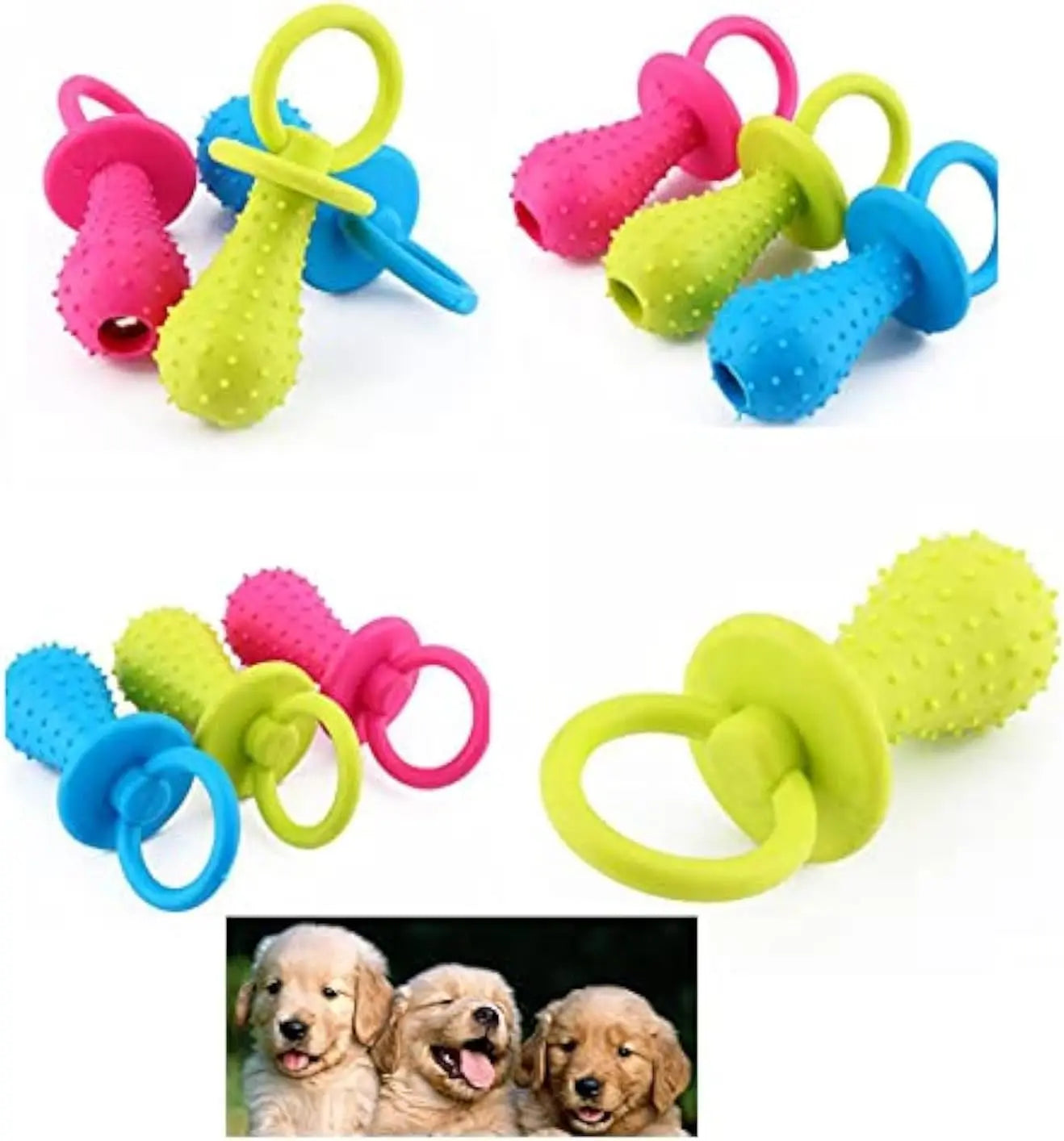 Pet Teething Rubber Chew Toy