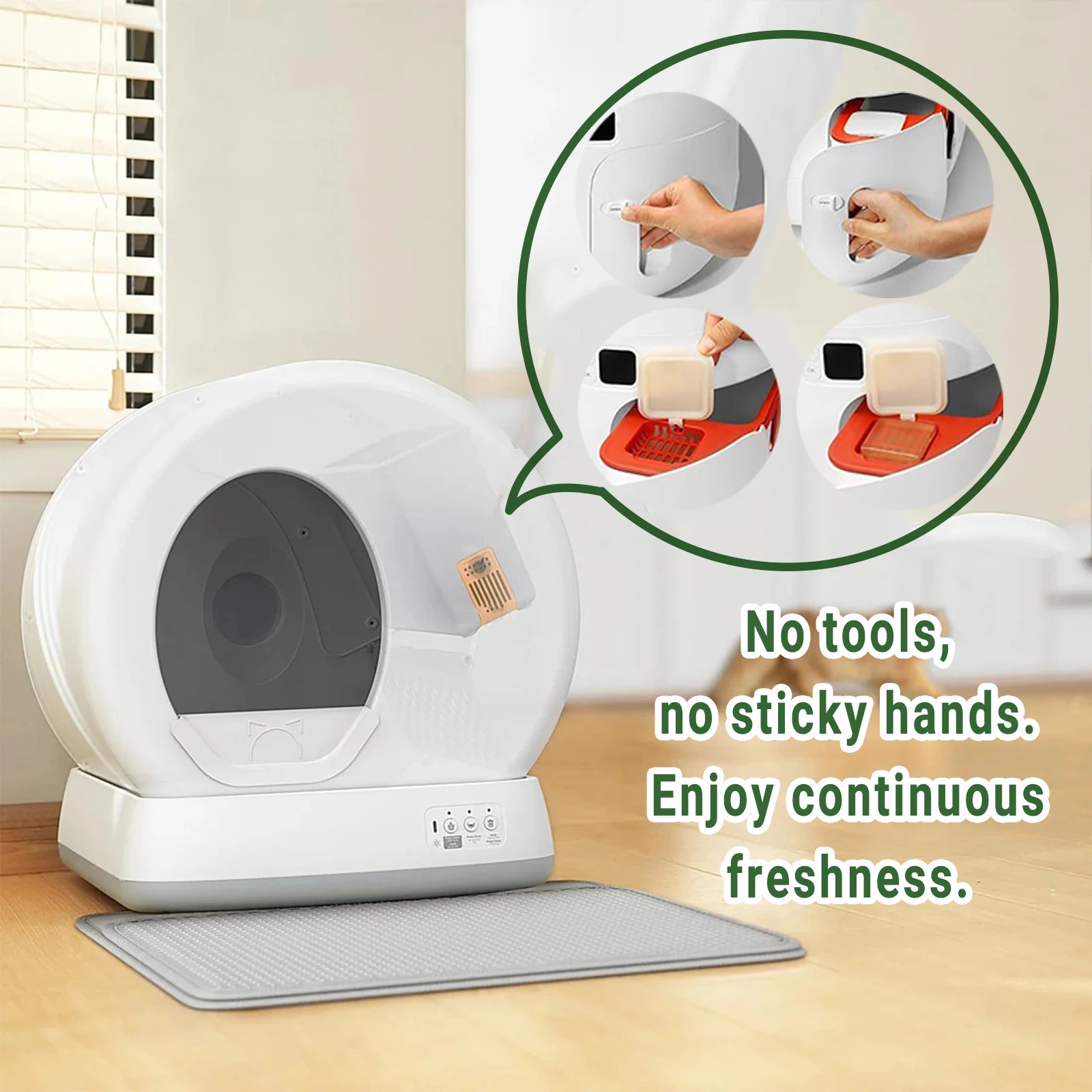 Odour-Control Cat Litter Deodorizer