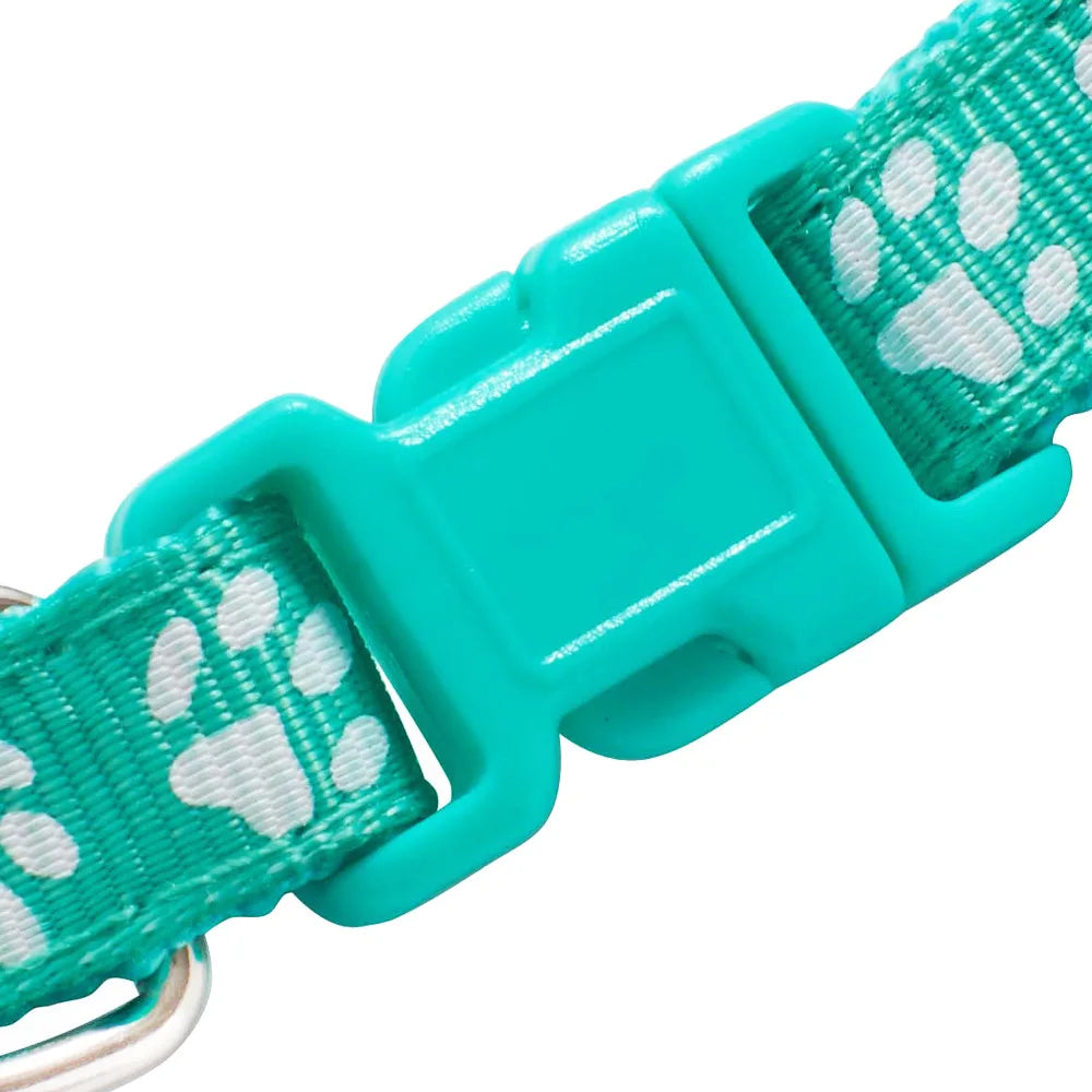 Colourful Cartoon Cat Collar with Bell