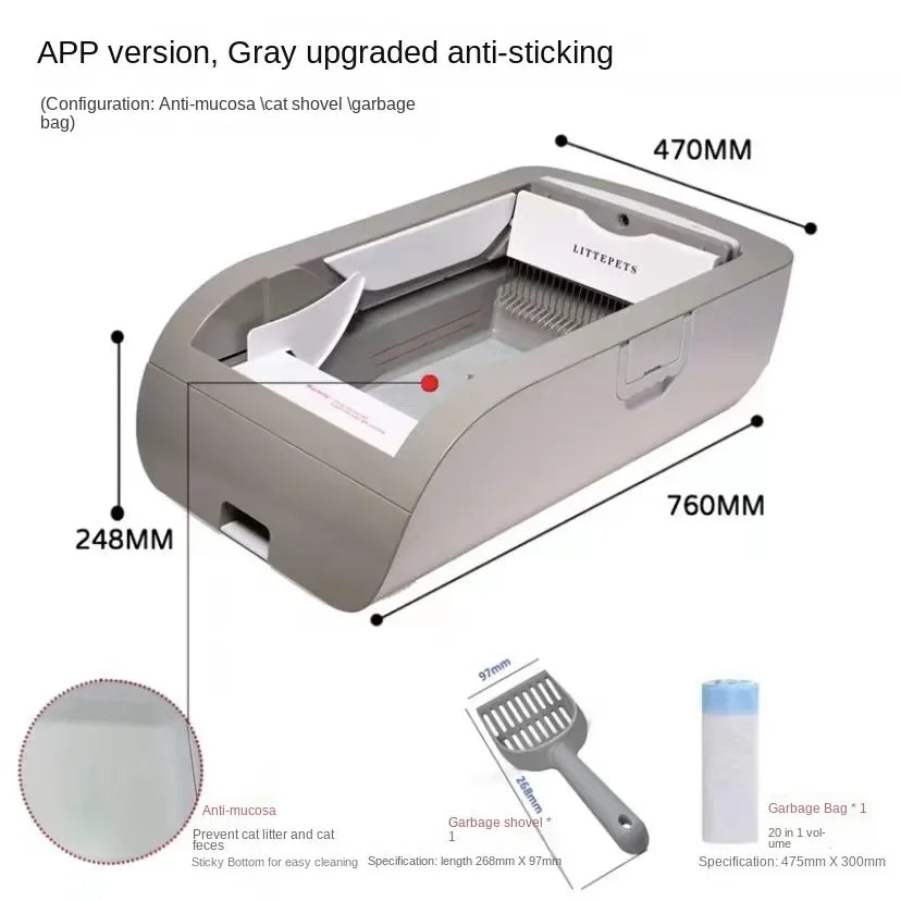 Smart Electric Cat Litter Box