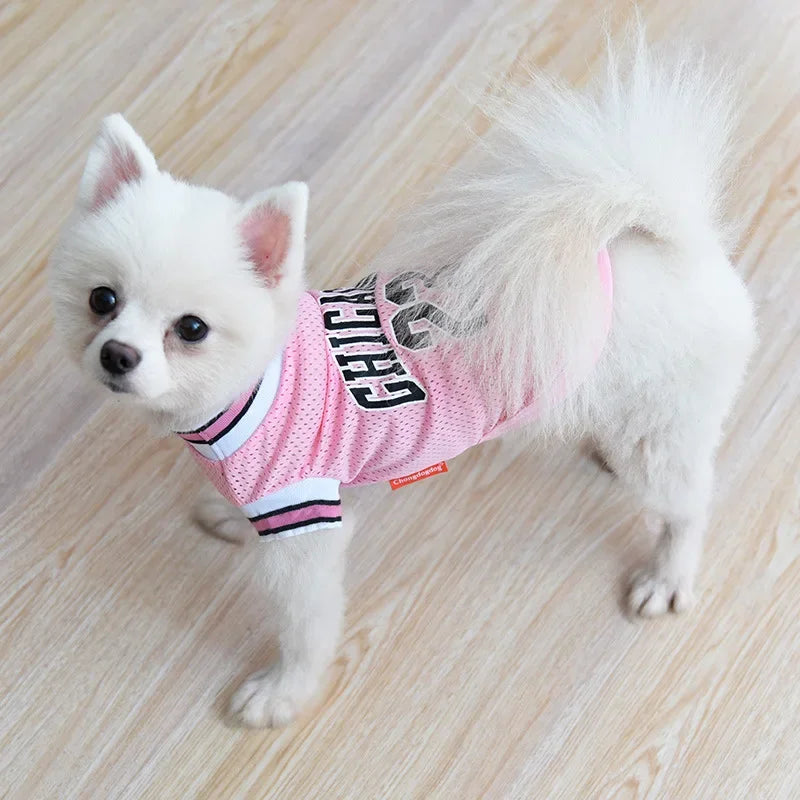 Basketball Jersey Pet Clothes