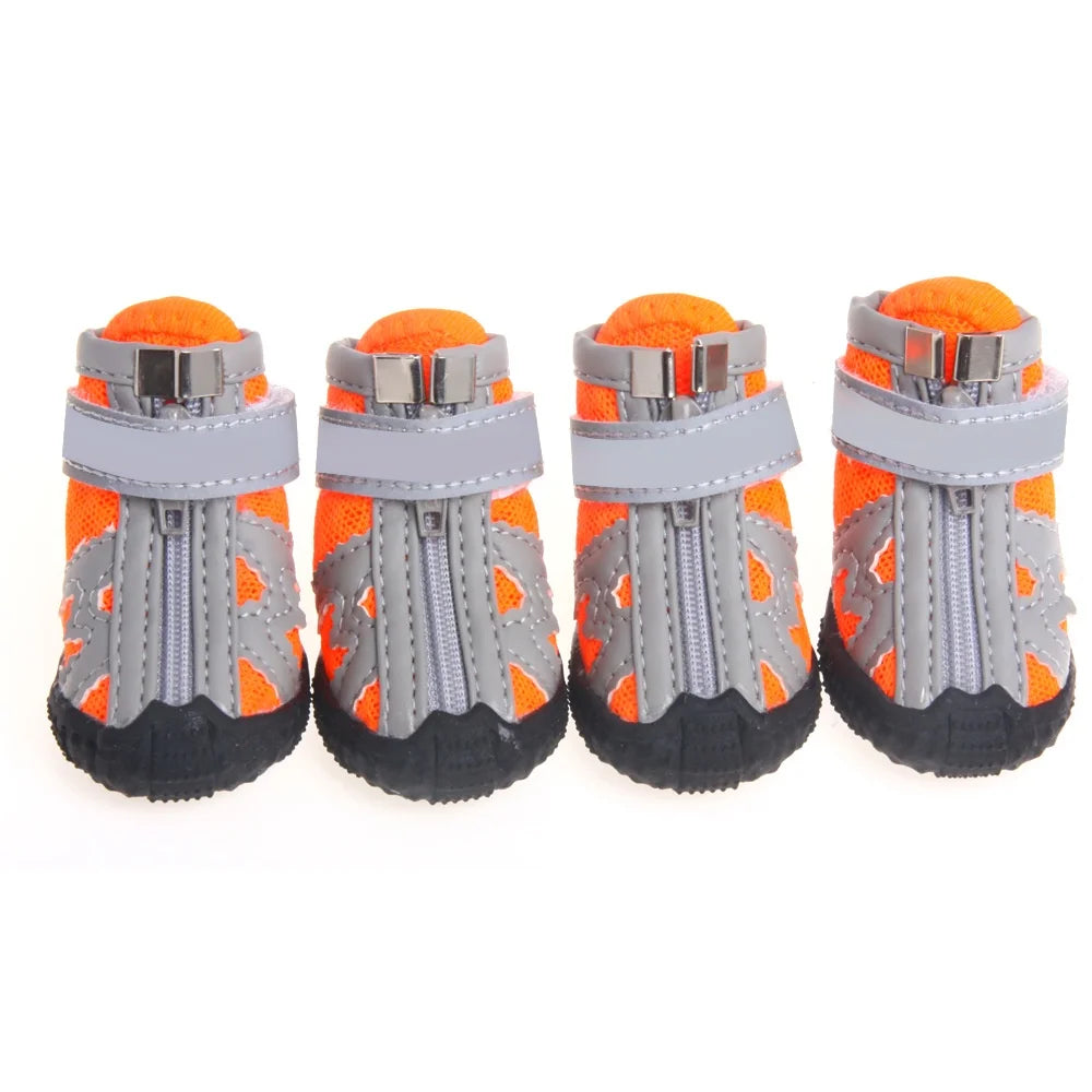 Pet Shoes Breathable Mesh Dog Outdoor Anti-slip Boots