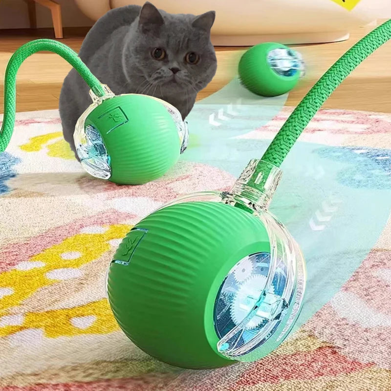 New Automatic Rolling Ball Toy for Cats