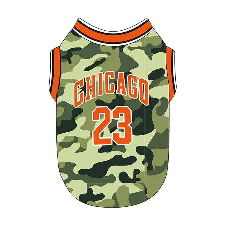 Basketball Jersey Pet Clothes