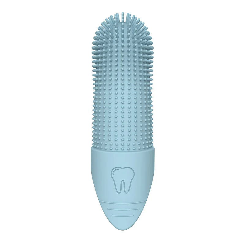 Food Grade Silicone Pet Finger Toothbrush