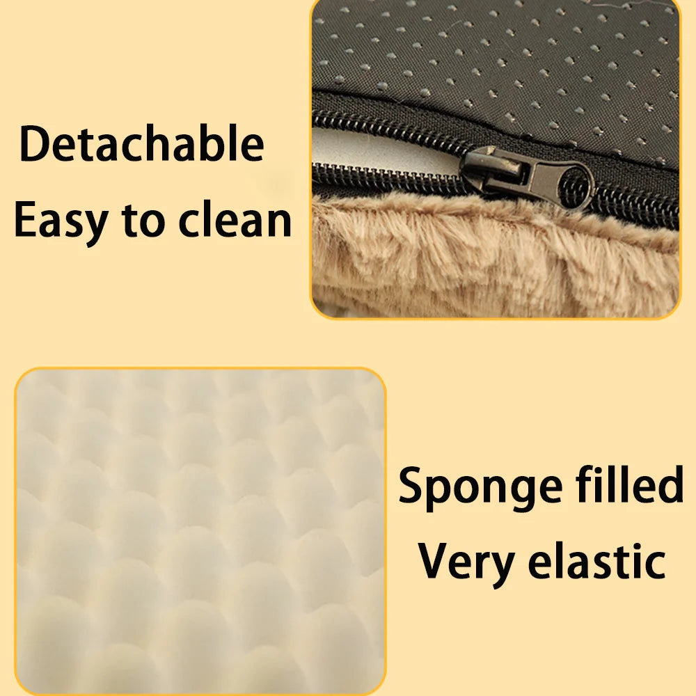 Washable 3D Foam Dog Crate Bed