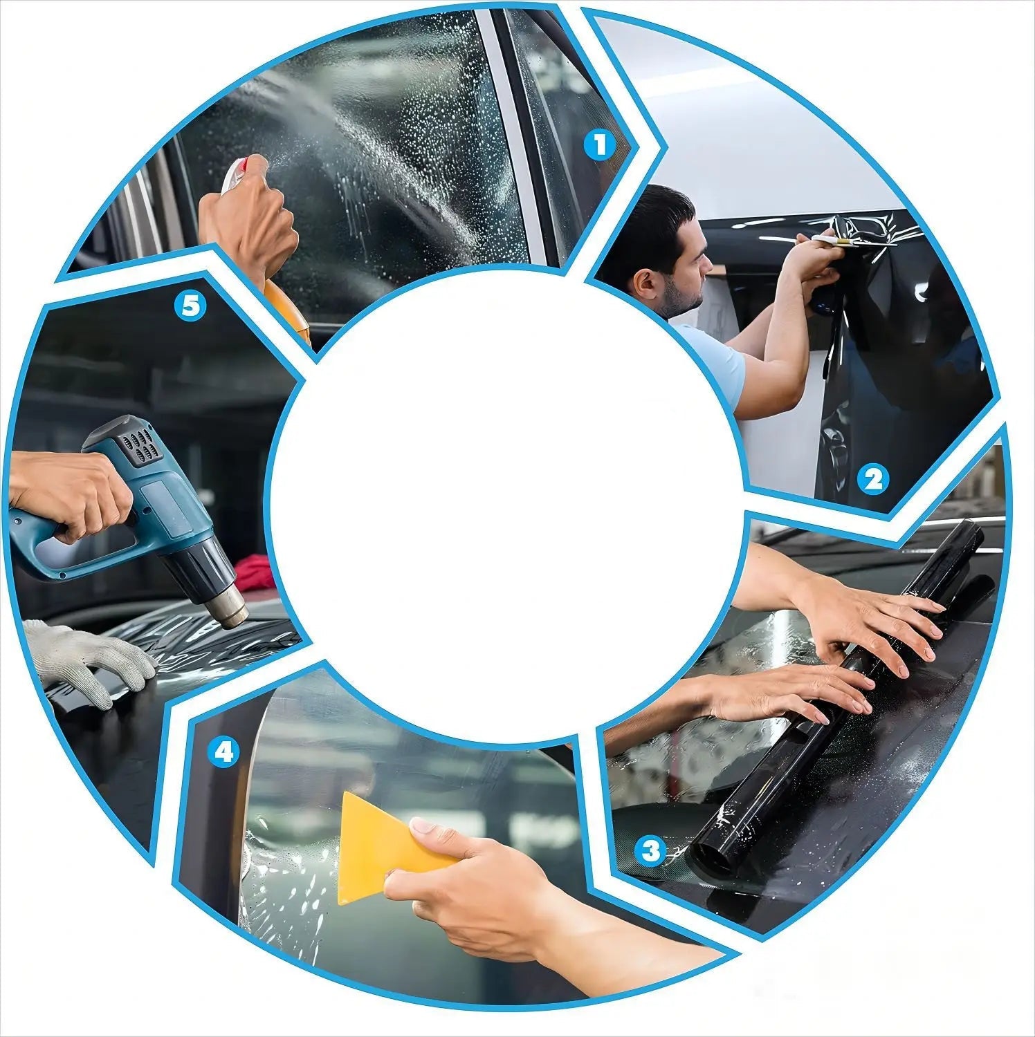 Car Window UV Film Protector
