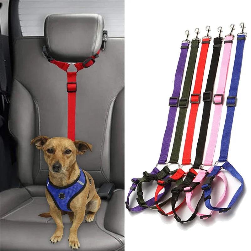 Nylon Rope Dog Car Seat Belt