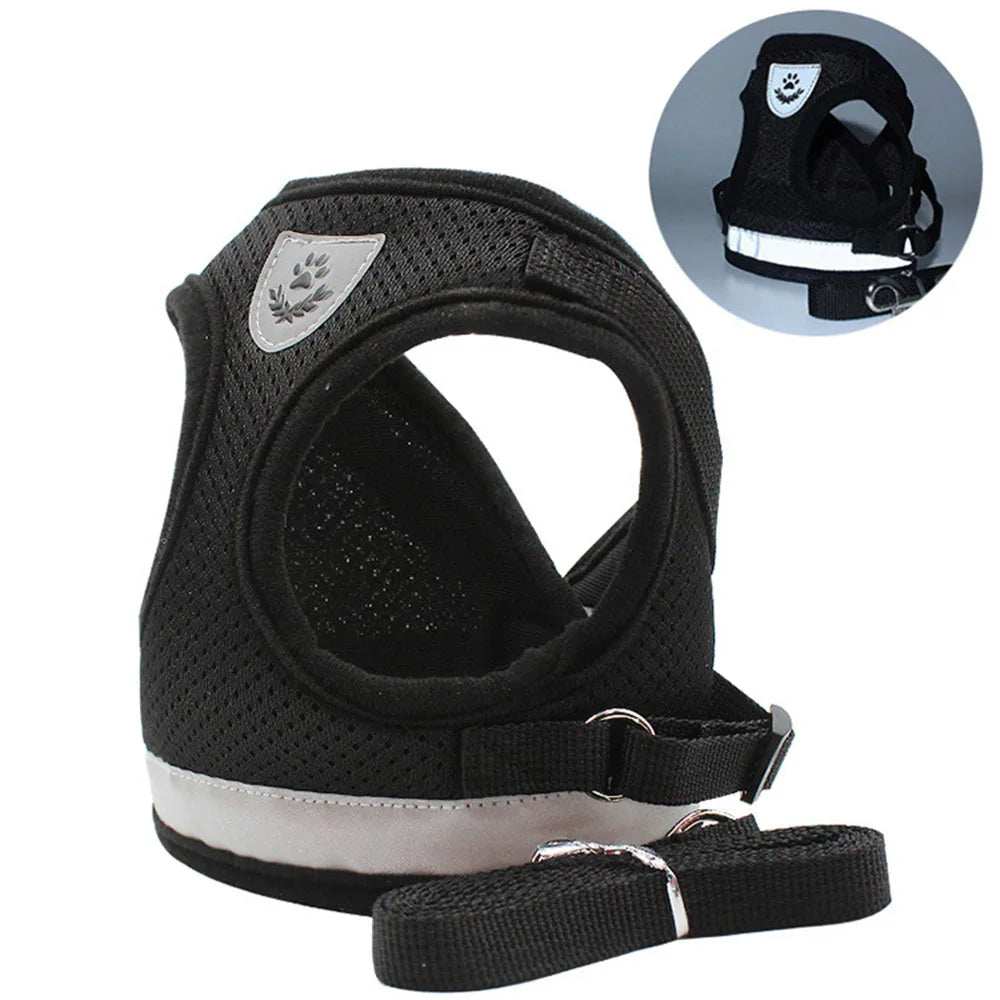Pet Vest Harness With Leash