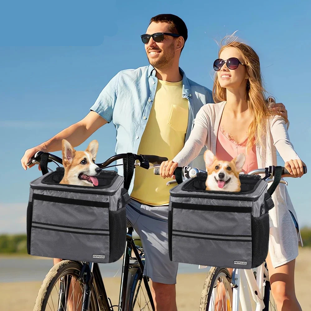 Pet Bicycle Carrier Basket