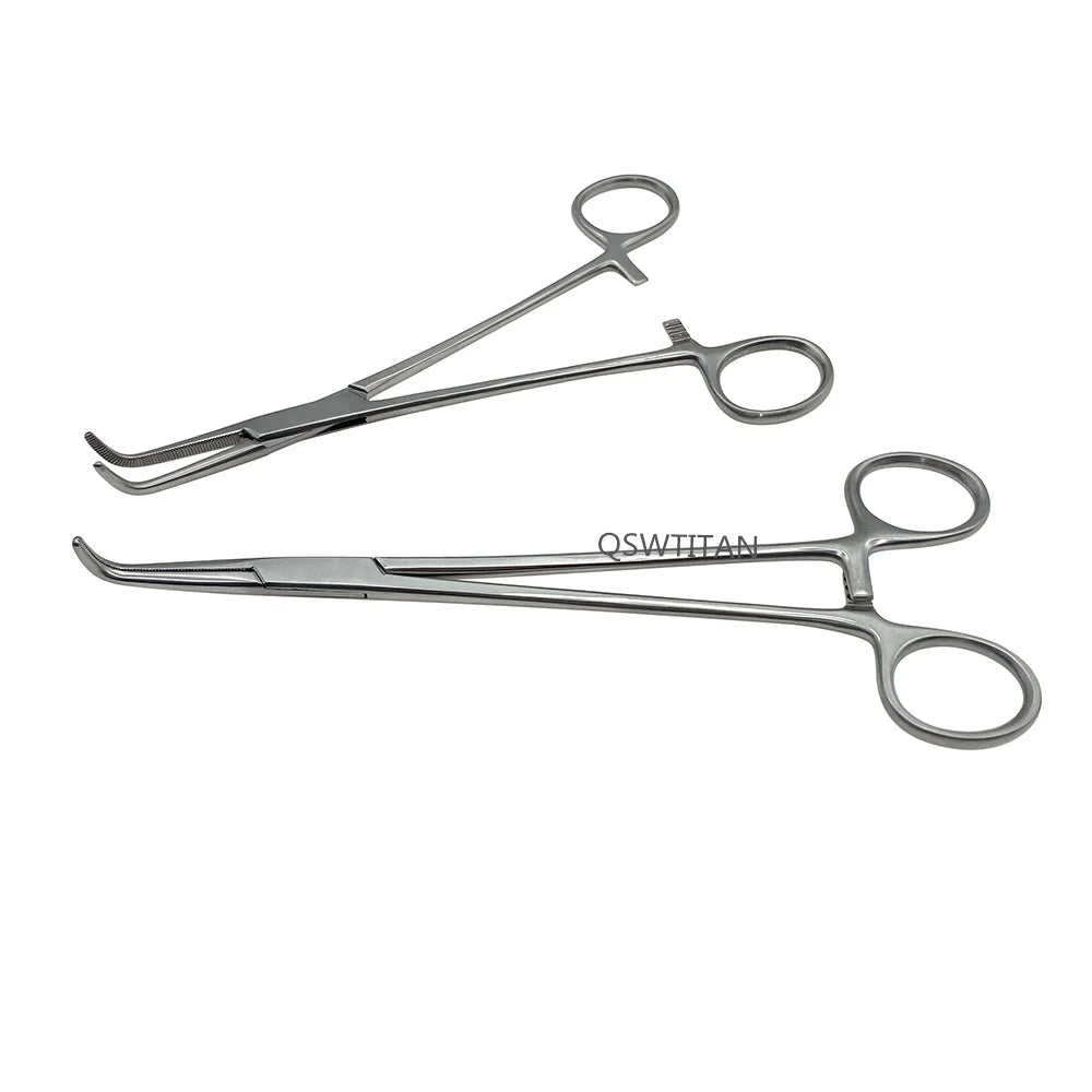 Stainless Steel Hemostatic Forceps for Pets