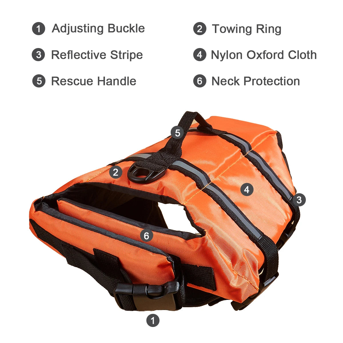 Dogs Safety Life Vest for Surfing