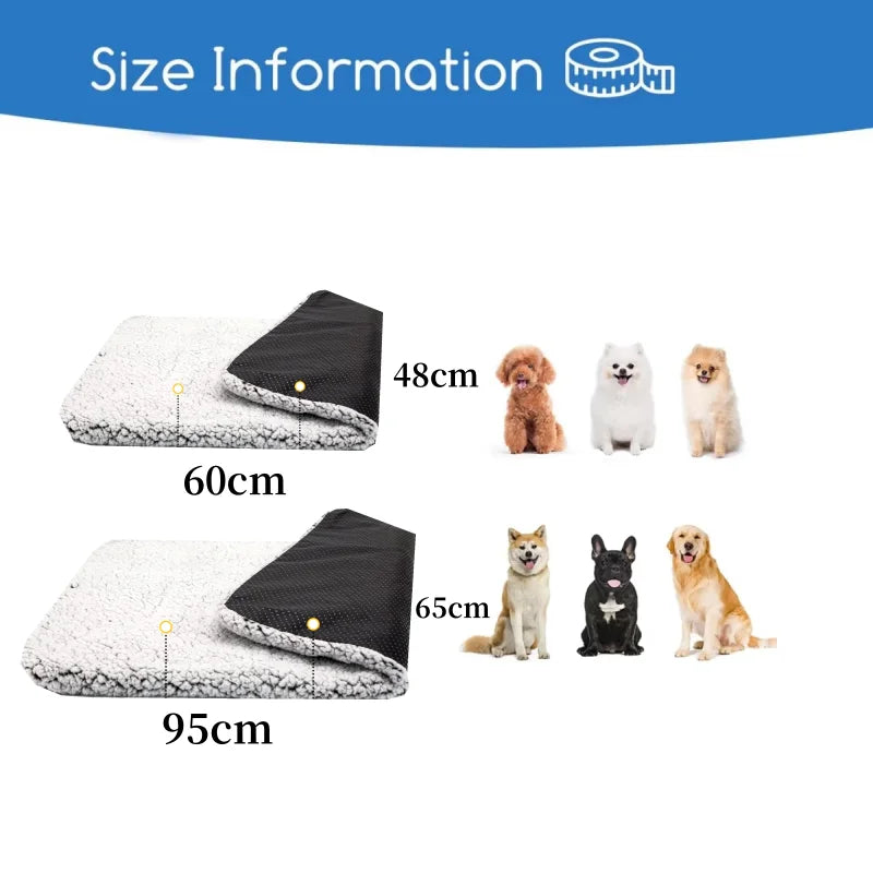 Self-Heating Pet Pad Washable Thermal Mat