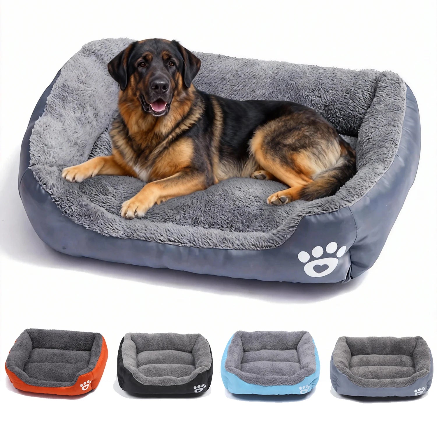 Warm Washable Large Dog Sofa Bed
