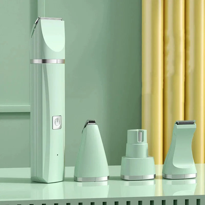 4-in-1 Multi-functional Cordless Pet Shaver