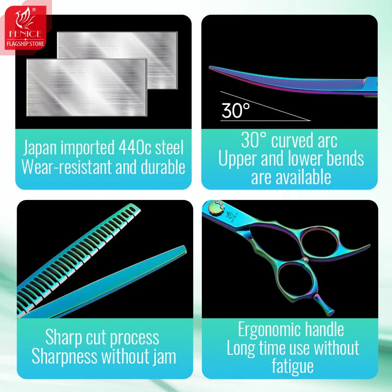 Pet Grooming Shears Set