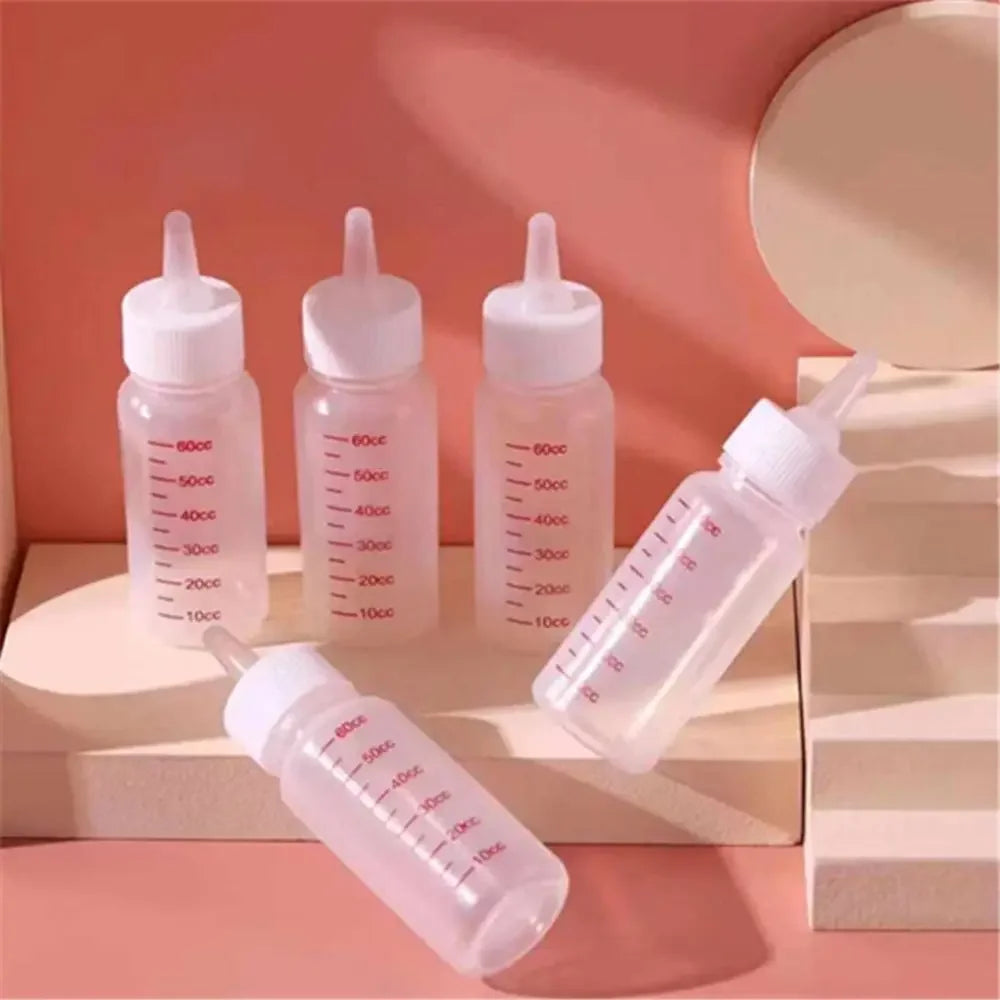 60ml Nursing Milk Bottle Kits for Small Animals