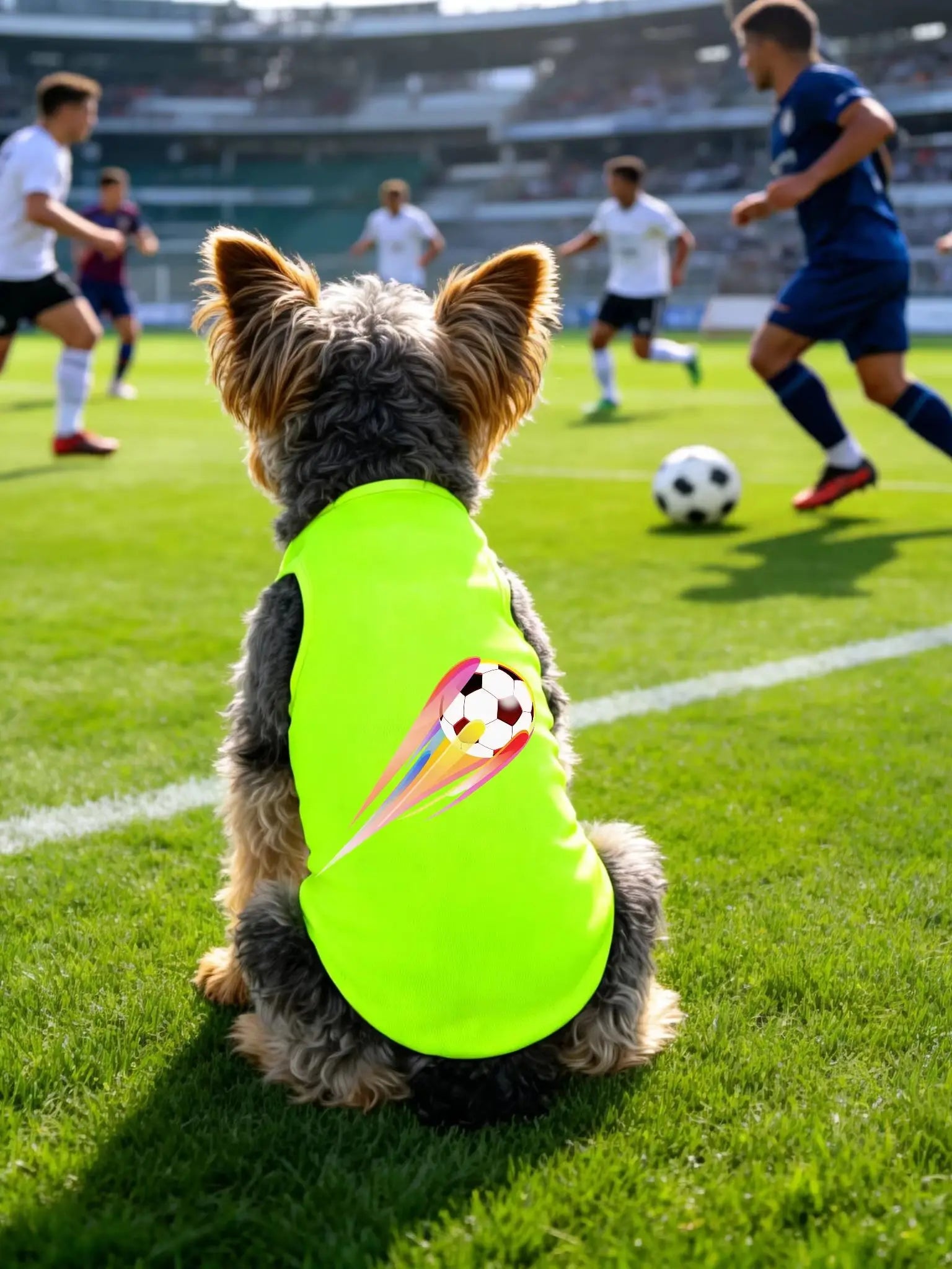 Printed World Cup Dog Vest Shirt