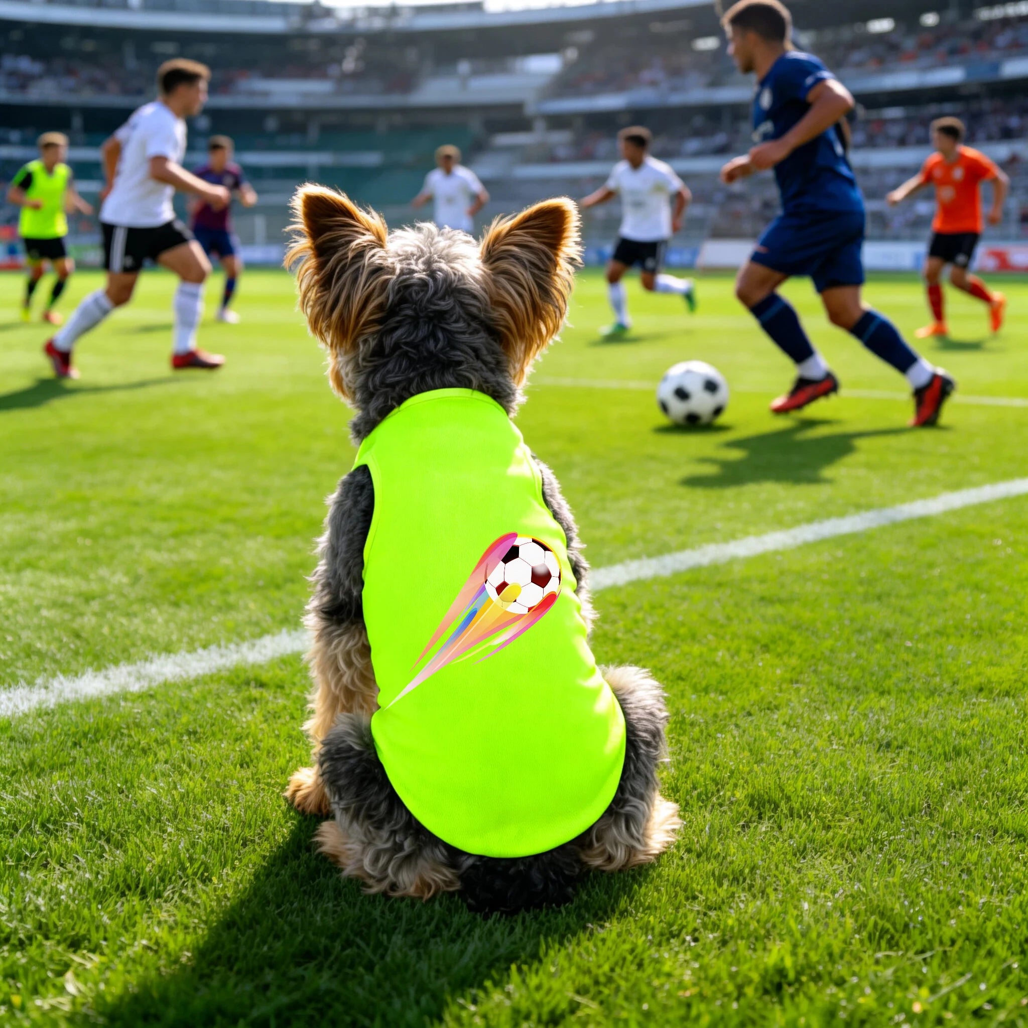 Printed World Cup Dog Vest Shirt