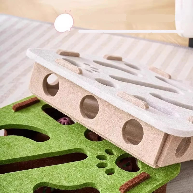 Cat Puzzle Toy Box