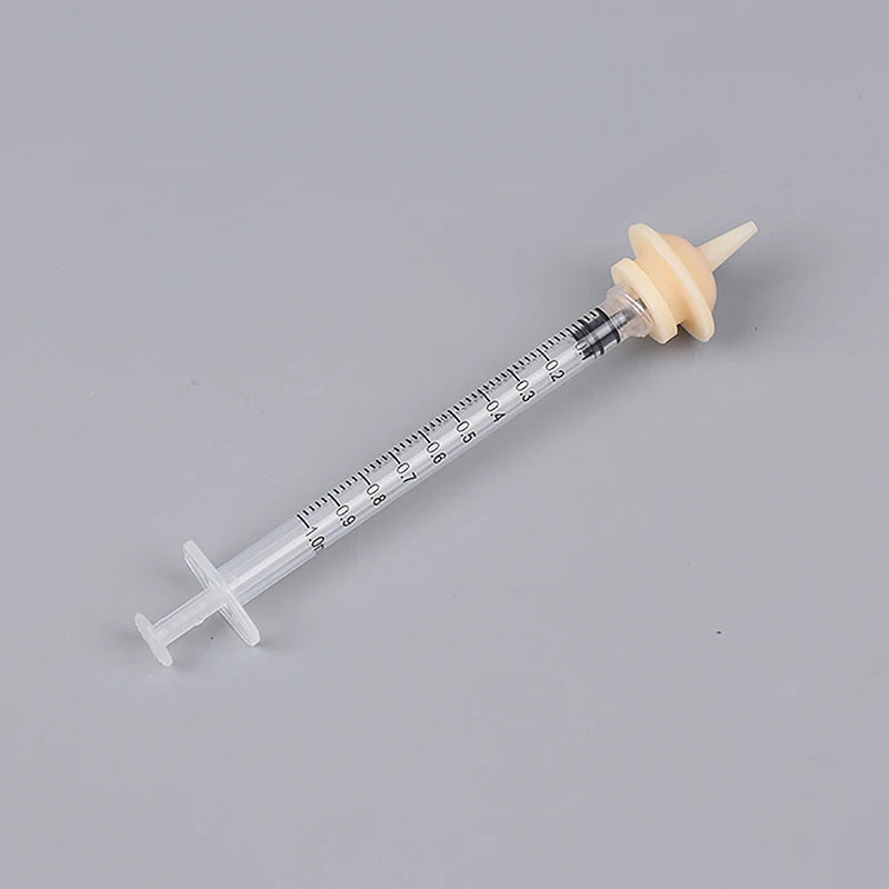 Pet Feeding Tool with Silicone Nipple Feeder