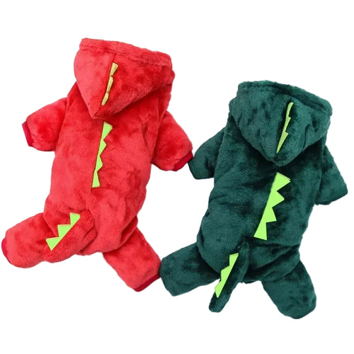 Pet Dinosaur Jumpsuit for Winter