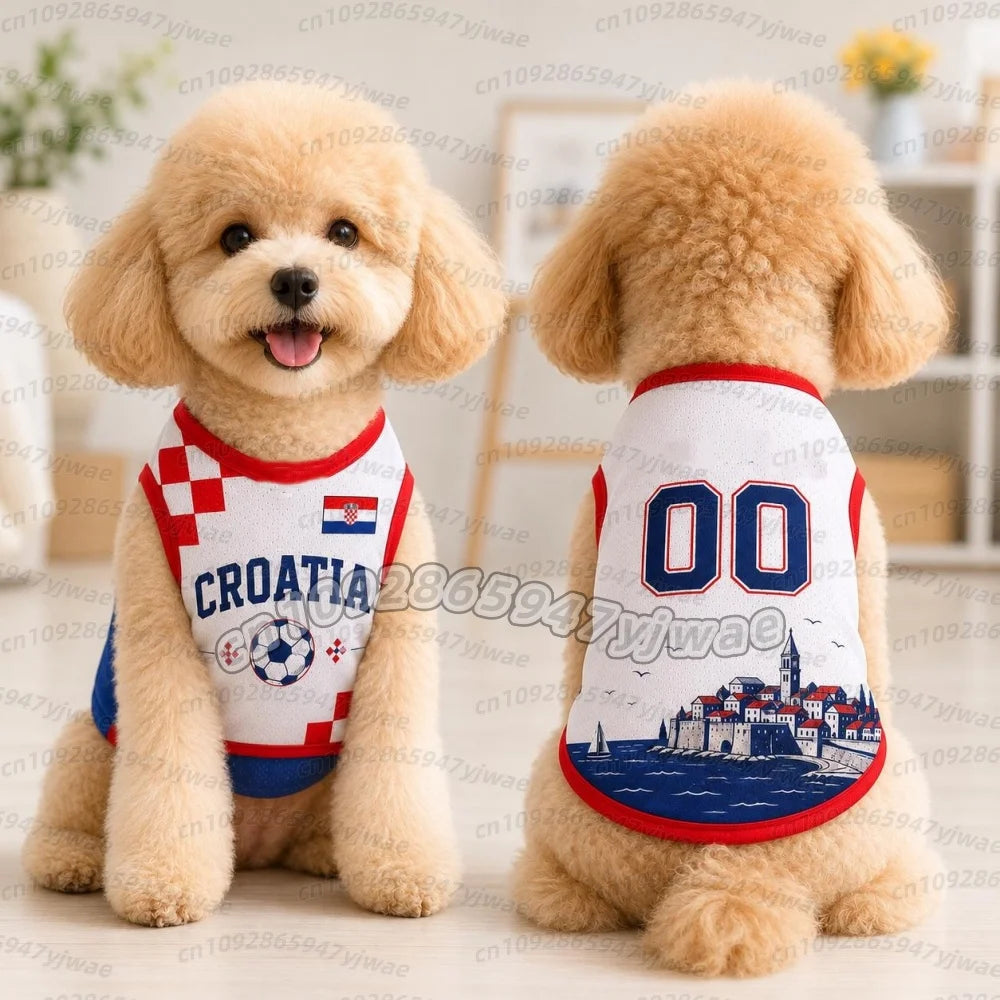 Croatia No.10 Pet Soccer Jersey