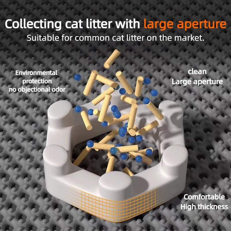 Waterproof Double-Layer Cat Litter Mat