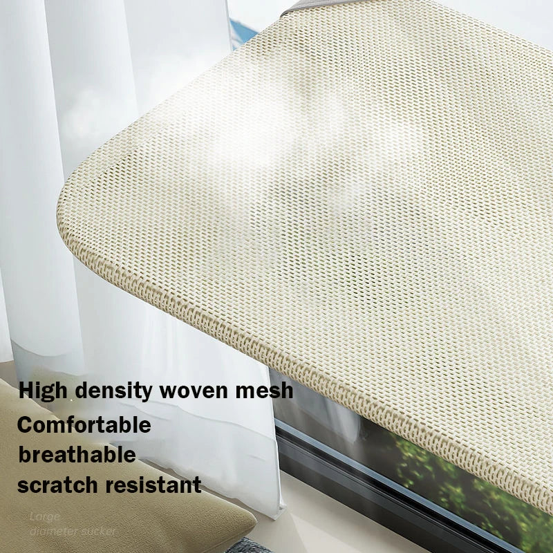 Close-up of the high density woven mesh surface