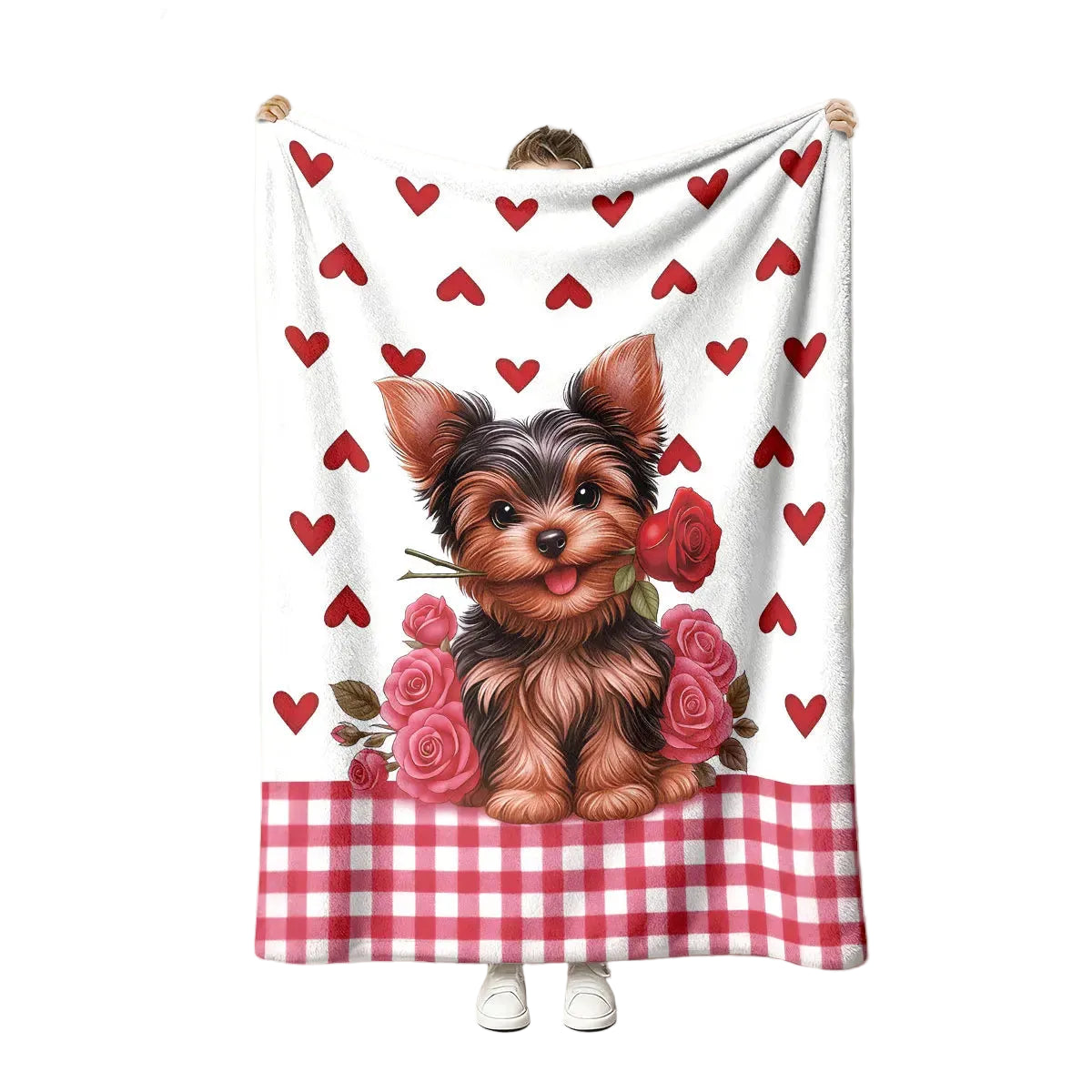 Printed Yorkshire Flannel Cover Blanket
