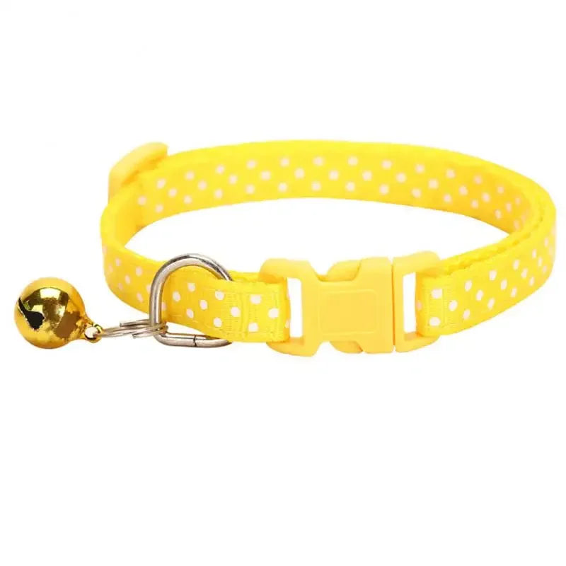 Adjustable Pet Collar With Bell