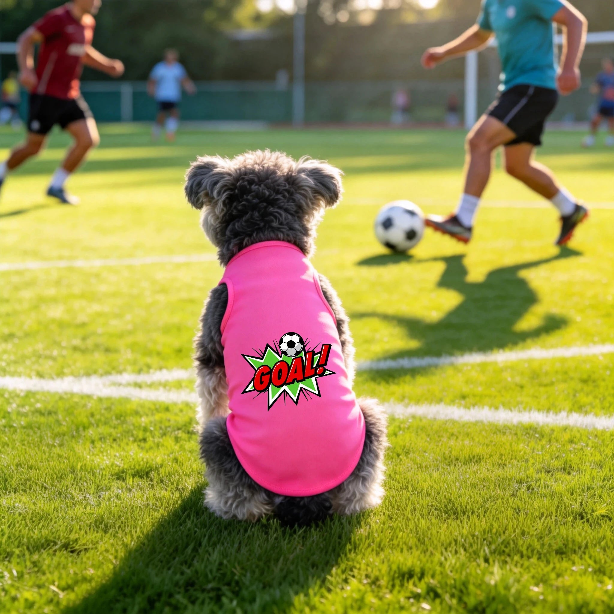 Printed Dog World Cup Shirt