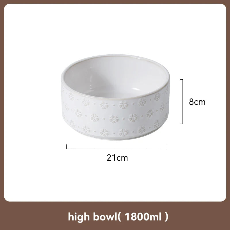 Elevated Dog Feeding Bowl Set