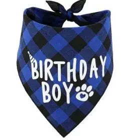 Pet's Birthday Bandana for Australian pets