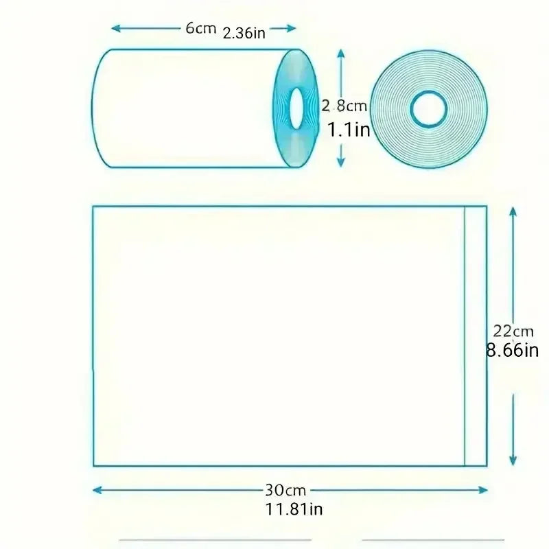 Biodegradable Pet Litter Waste Roll Bags