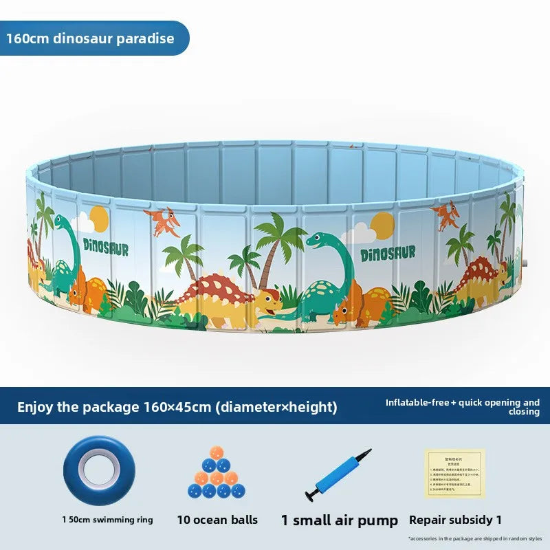 Non-Inflatable Outdoor Play Pool