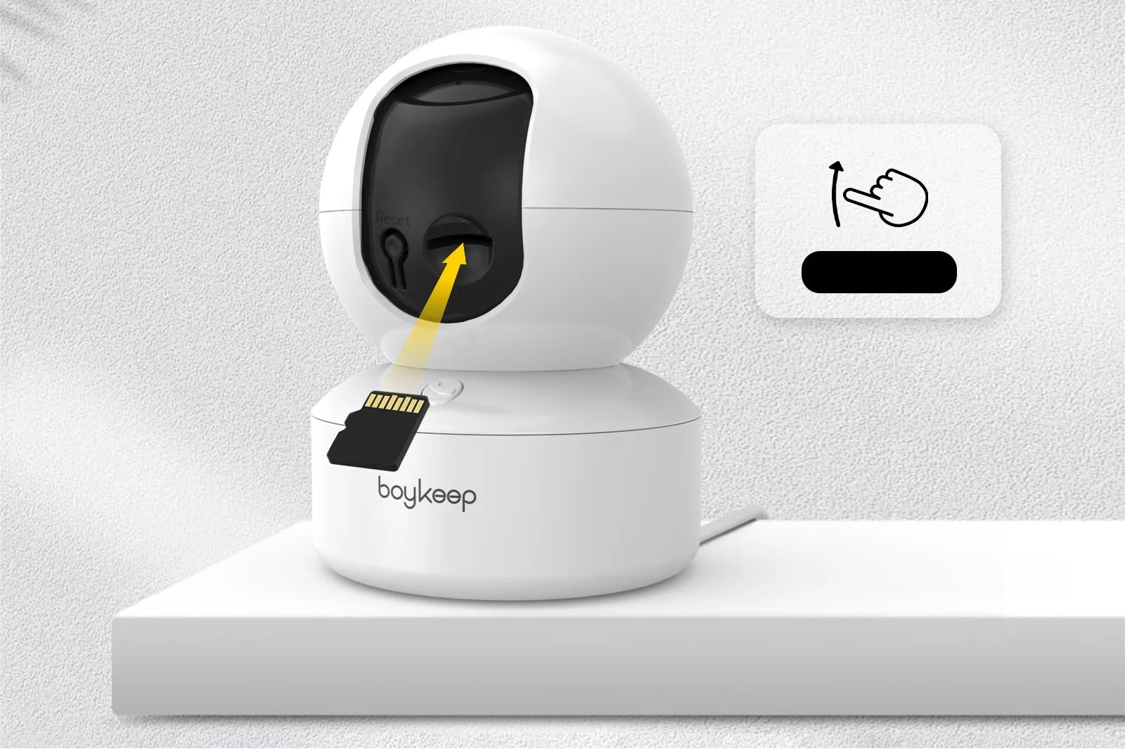 2 Pieces Surveillance Camera with Motion Detection