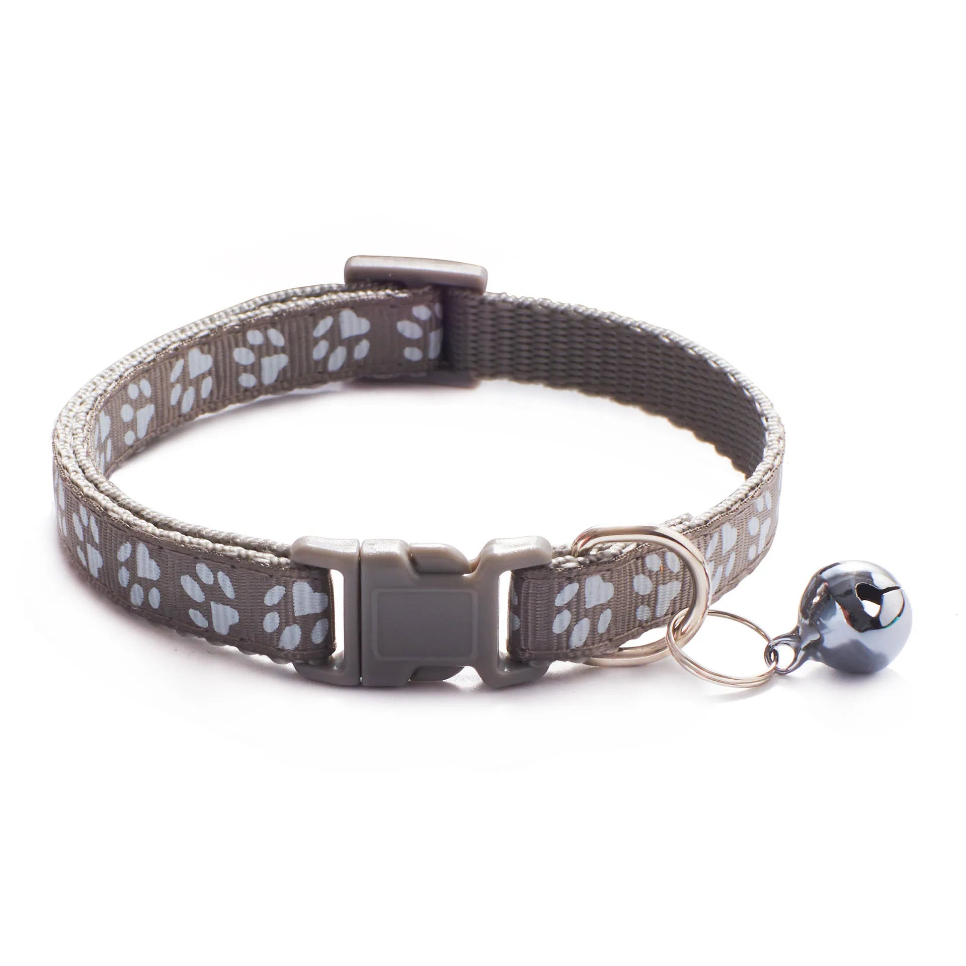 Colourful Cartoon Cat Collar with Bell